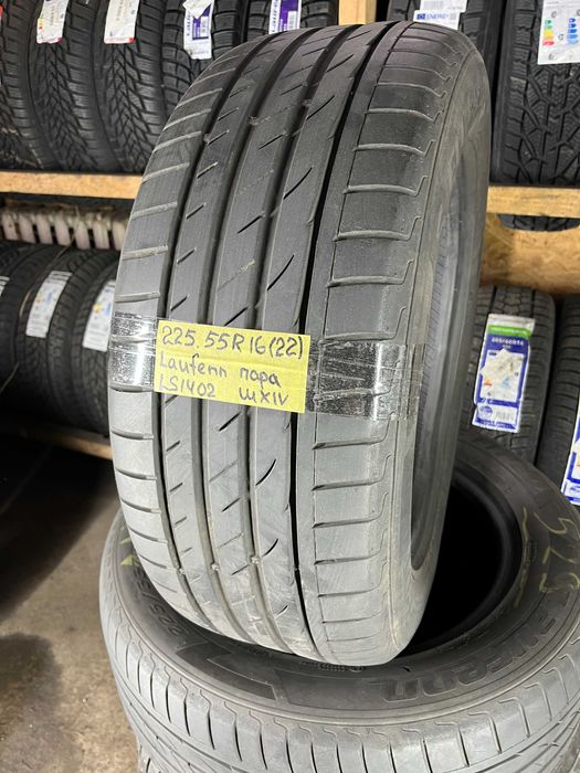 LS1402 Літні шини 225/55r16 Laufen S Fit EQ+ пара резина р16