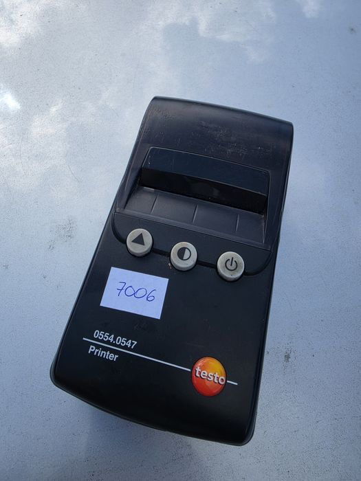 Drukarka termiczna Testo IRDA (0554 0547) do analizatorów spalin | HVAC