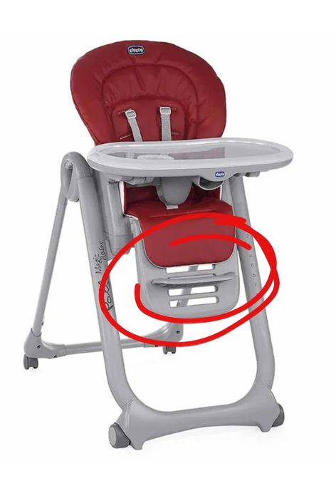 Pousa Pés Cadeira Refeição CHICCO Polly2 Start Relax Progress5 Usado