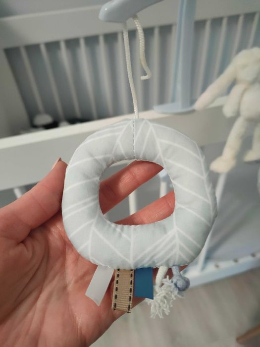 Karuzela little dutch dla chłopca niebieska