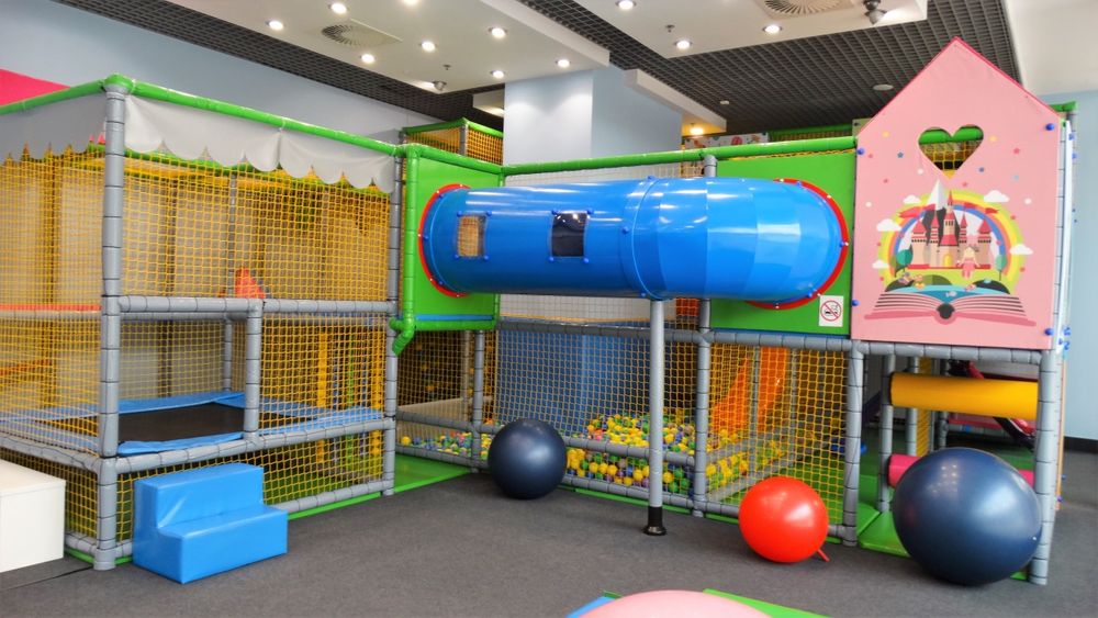 Sala zabaw w galerii handlowej