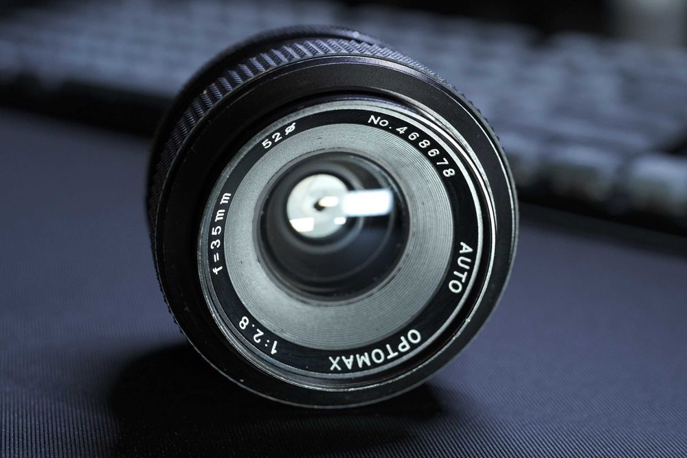 Obiektyw Optomax Auto f/2.8 35mm - Fujica X