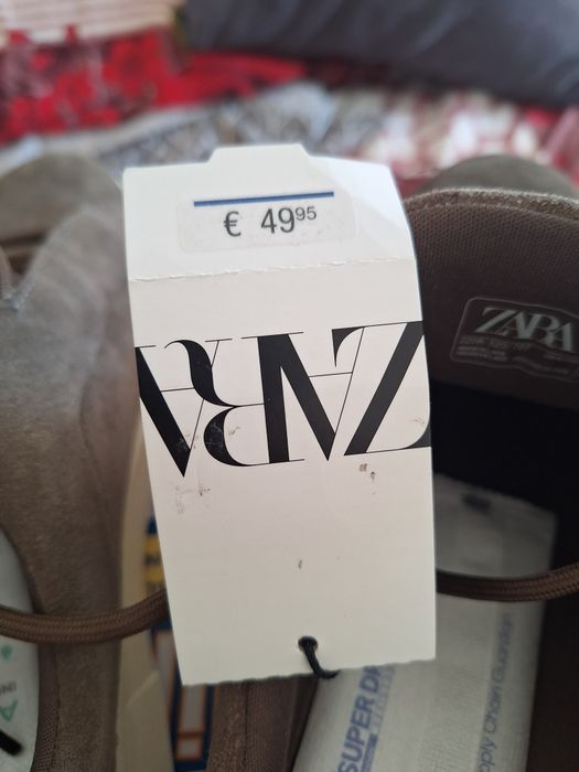 Sapatos ZARA de couro original