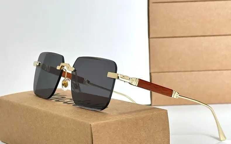 Очки солнцезащитные - цвет линз чёрный - НОВЫЕ