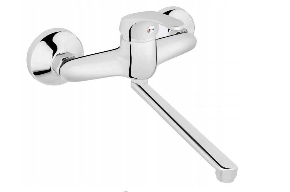 Bateria kuchenna ścienna Ferro Basic chrom BBC5