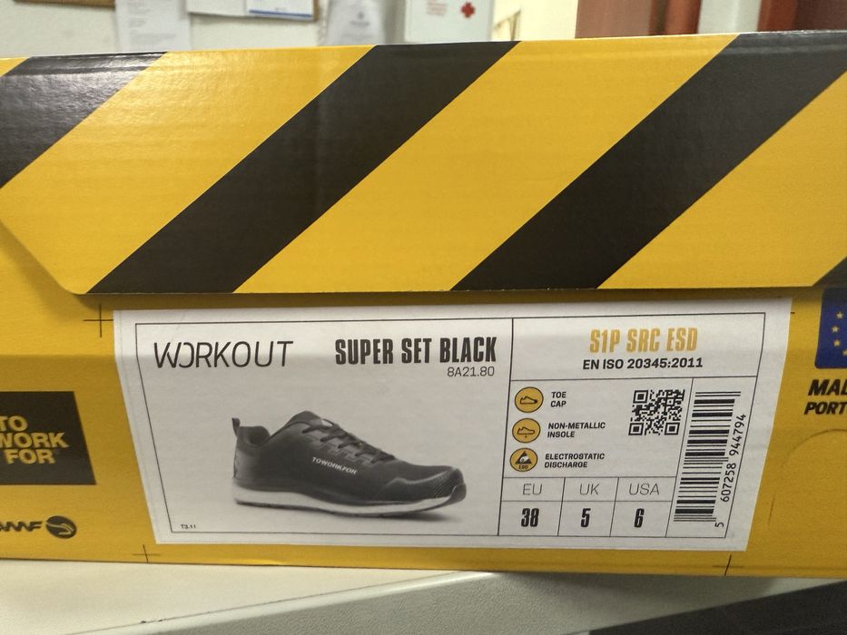 Calcado de trabalho TOWORKFOR