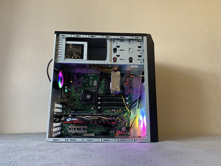 Новый Игровой Пк Intel Core i7 4 ядра | RX 470 | 10 gb ОЗУ
