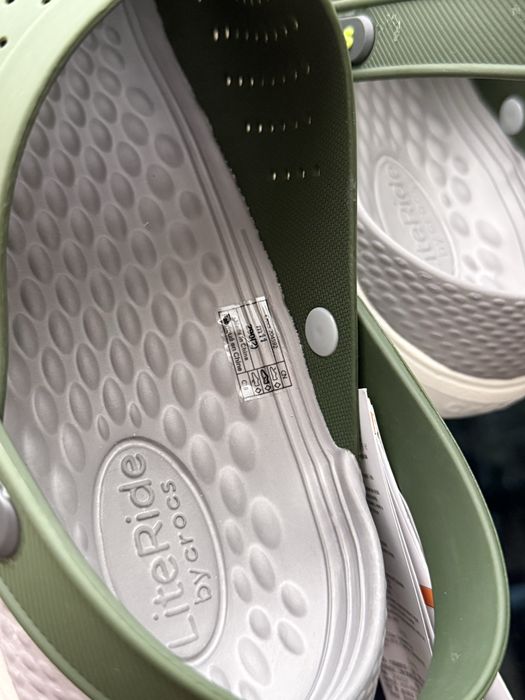 Crocs lite ride зелені