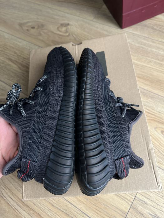 Adidas Yeezy Boost 350 V2 Black Static Non Reflective buty 39 1/3