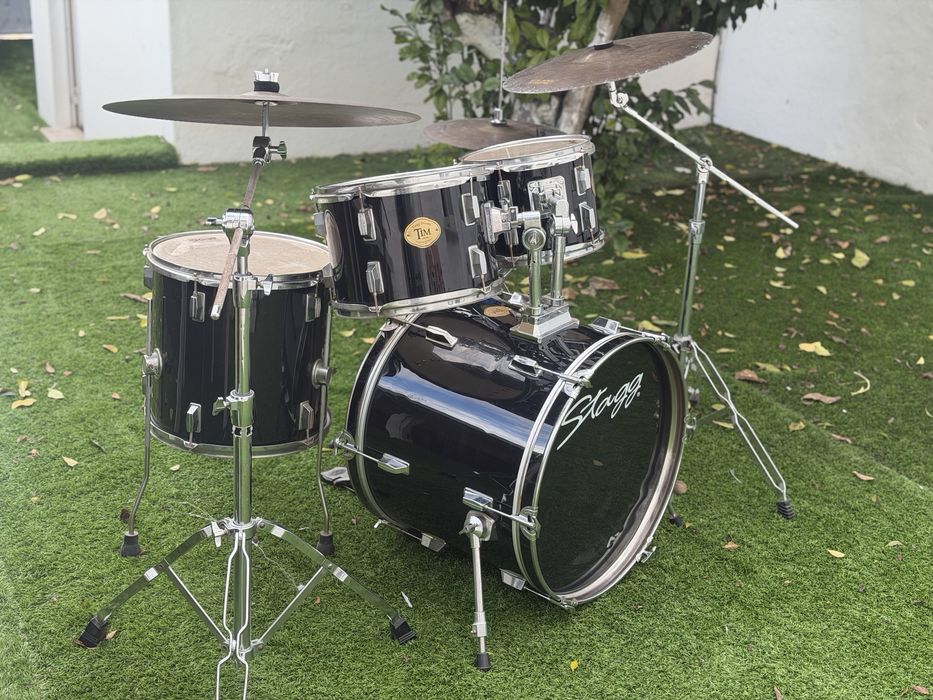 Bateria Acústica Stagg Tim Completa