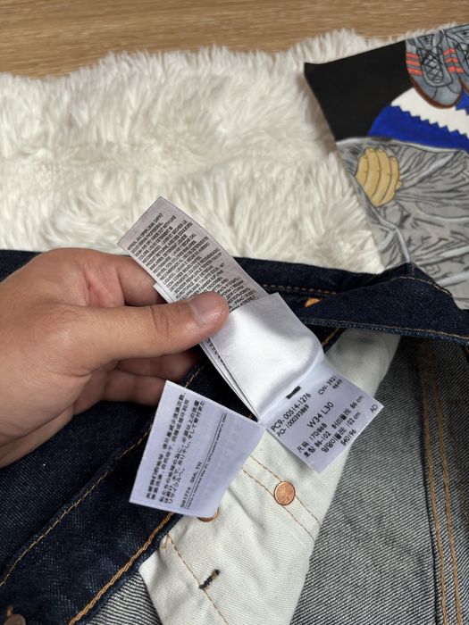 Темно-сині індіго нові широкі джинси Levis 514 Premium
