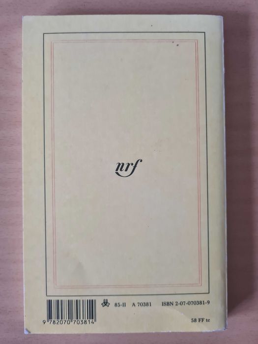 Livro "La Mouette" de Anton Tchekhov