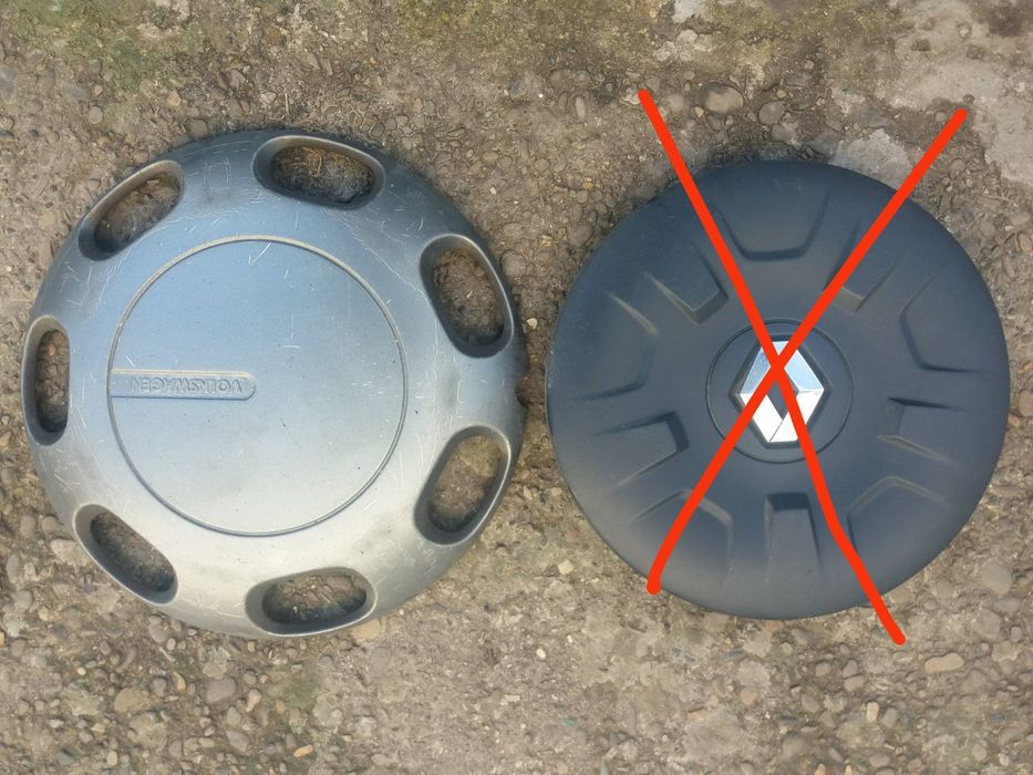 Ковпаки Renault і Volkswagen