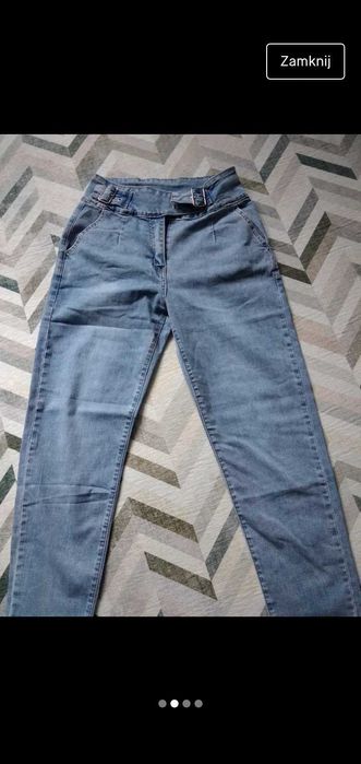 Jeansy niebieskie