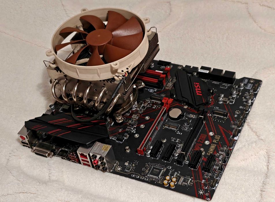 Procesor I5 9500F + Płyta MSI MPG Z390 Gaming Plus + Noctua NH-C14