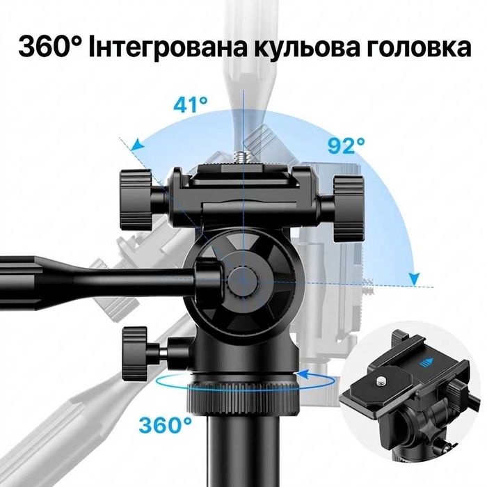 Новий ‼️ Ulanzi MT-65 – штатив для фото та відеозйомки