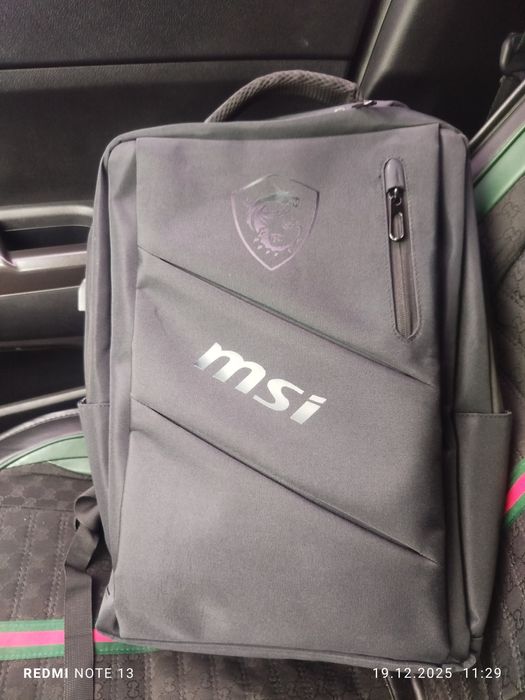 Рюкзак для 17 дюймів. MSI. Фірмовий.