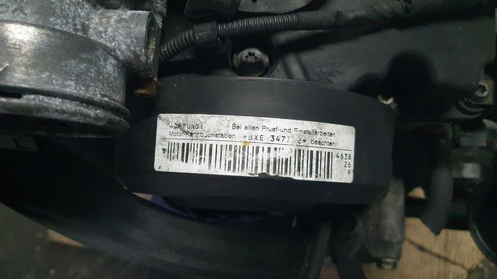 Silnik vw ,audi ,seat skoda 1.9 tdi 105 KM, BKC, BXE BXF BJB