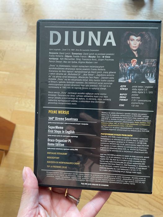Diuna 1984 DVD film
