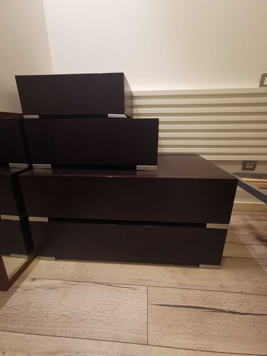 Cama casal +cómodas por modulos