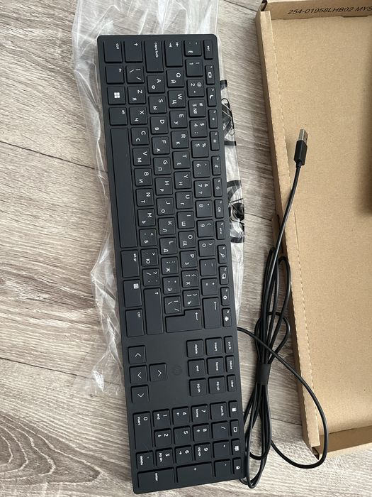 Клавіатура HP Wired Desktop 320K (9SR37AA).