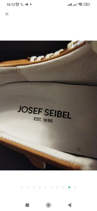 Спортивні туфлі Josef seibel 38(24,5см)
