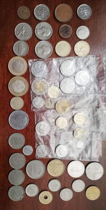 Moedas Antigas Nacionais e Estrangeiras