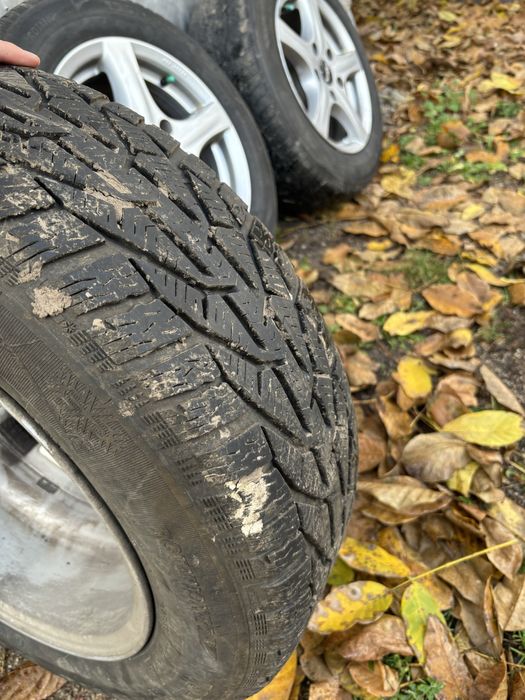 Alufelgi 15 cali 5x120 z oponami zimowymi