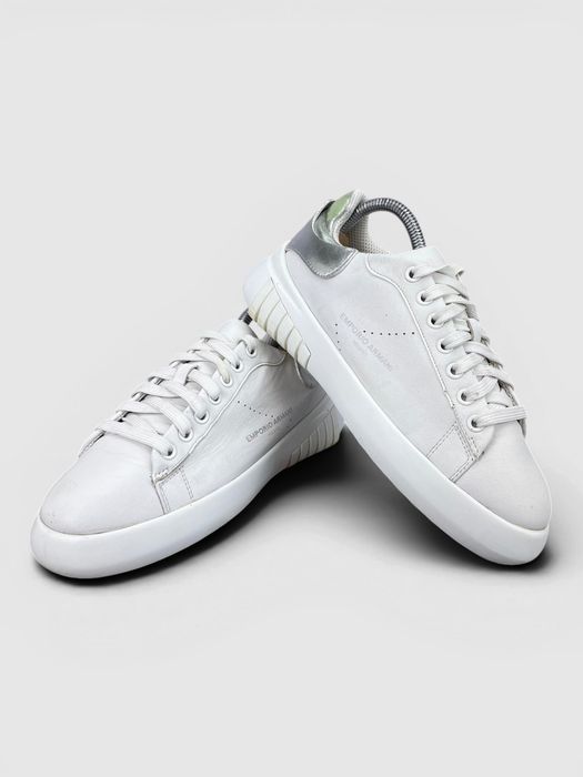 Buty Sportowe Emporio Armani Sneakers Biały Rozmiar 37
