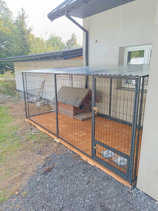 Kojec dla psa 3x2m, panel3D