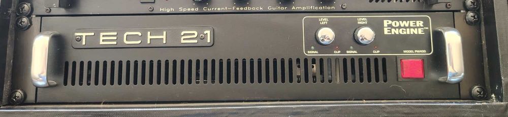 Amplificador  Stereo  guitarra/baixo
TECH 21 POWER ENGINE 400