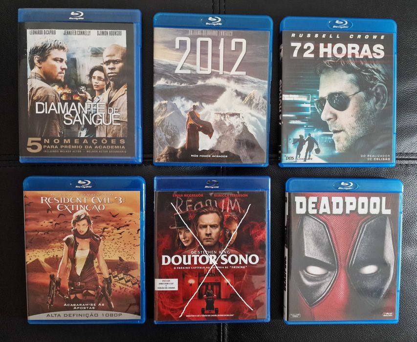 Filmes em Blu-ray (Impecáveis)