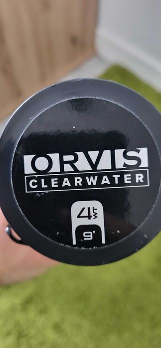 Wędka Orvis Clearwater 904-4 + Kołowrotek Lamson liquid -3+ +sznur