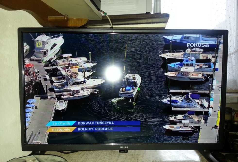 TV Smart 24-cale, obsługa HEVC, Wifi, Netflix, YouTube i inne
