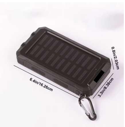 Power Bank Solar 20000 mAh #NOVO #SALDOS