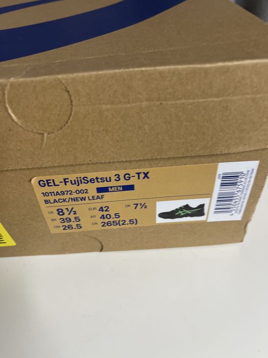 Buty biegowe ASICS GEL-FujiSetsu 3 G-TX | Gore-Tex | Kolce |