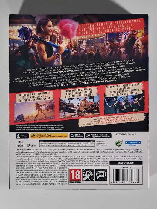 Dead Island 2 - Day One Edition / + Steelbook / Gra PS5 / CH Land