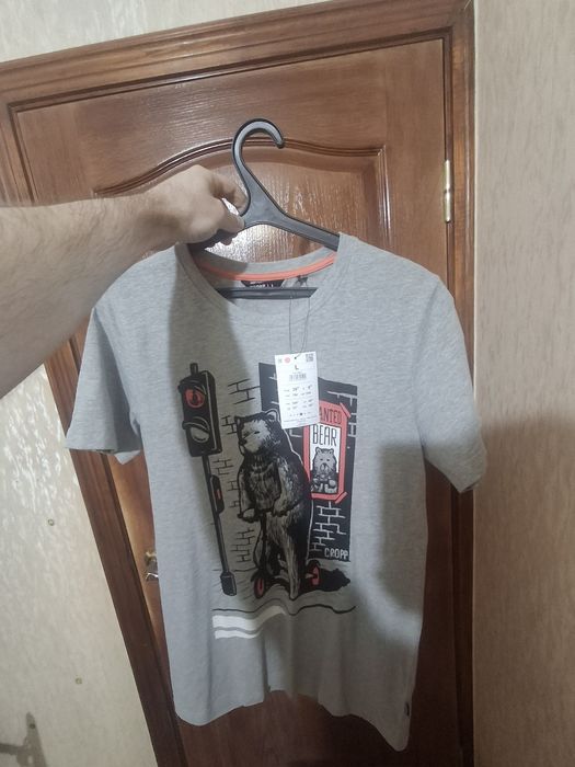 Футболка CROPP с принтом