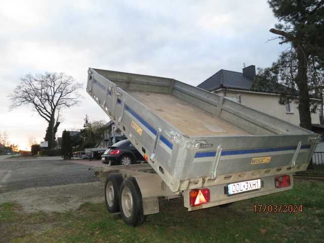 Wynajem Przyczep-wywrotka