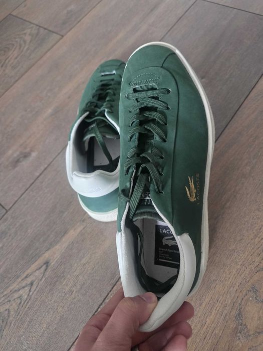 Sapatilhas lacoste verdes tamanho 42.5