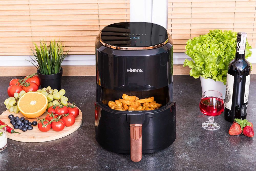 Frytkownica 4,5L 1400W beztłuszczowa Linbox POLSKIE MENU