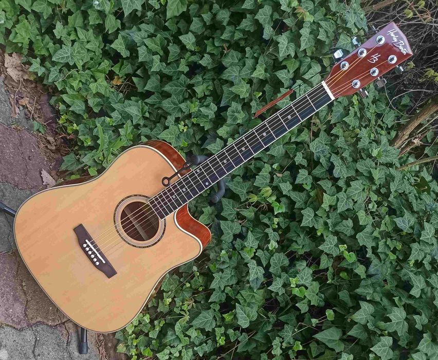 Nowa gitara elektro akustyczna HB D-120CE N