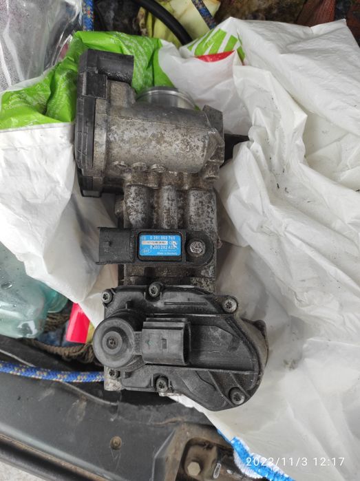 КЛАПАН EGR,датчик надува, дросельная заслонка  Нисан Икстрейл