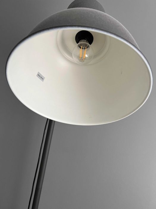 IKEA HEKTAR Lampa podłogowa ciemnoszara