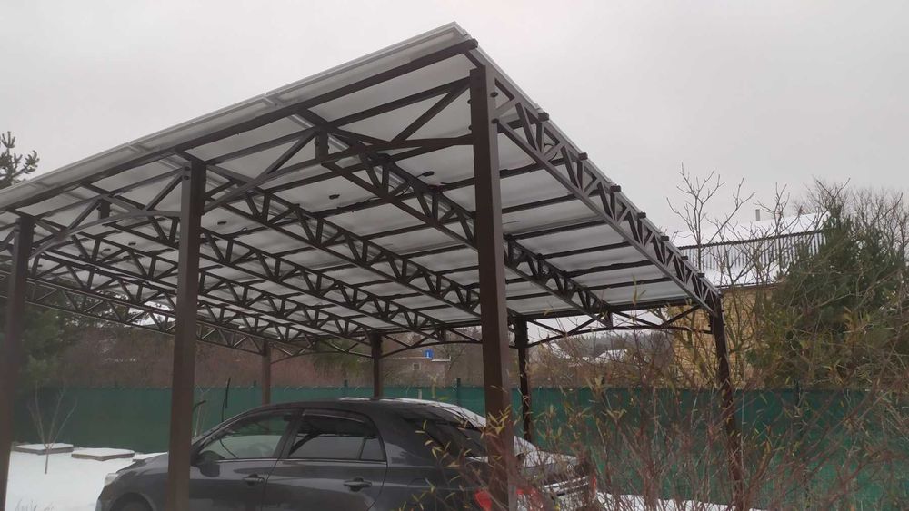 Навіс Збери Сам Комплект Зварного навісу для дому, Автонавіс