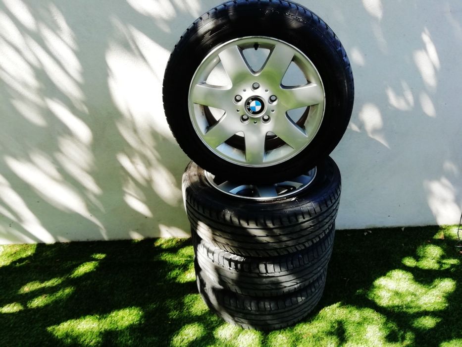 Jantes bmw originais  7jx16h2 com pneus 205 /55 /16