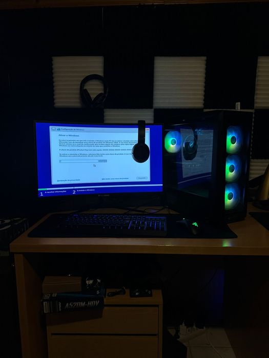 Setup Completo Rtx 3050 c/Monitor Gamer 120Hz