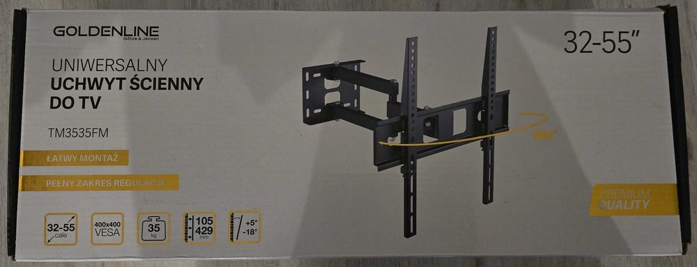 Uchwyt Na Telewizor, Ścienny, uniwersalny