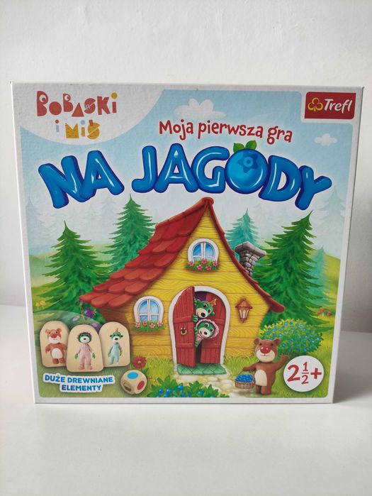 Na jagody moja pierwsza gra planszowa Trefl