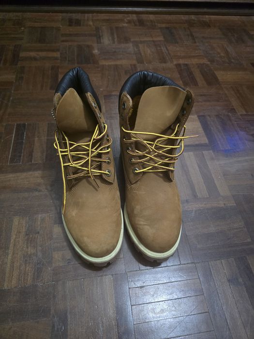 Bota Impermeável Timberland® Premium 6-Inch para Homem em amarelo